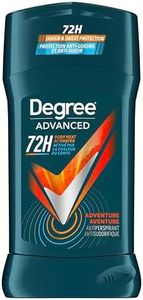 Degree Men Advanced Antiperspirant Stick for 72H Sweat & Odour Protection Adventure Deodorant with MotionSense Technology 76 g