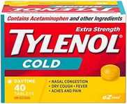 TYLENOL Extra Strength Cold eZ Tabs, Relieves Cold symptoms, Daytime, 40ct