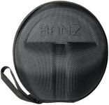 BANZ Baby Earmuffs CASE - Protective Premium Hard EVA Case - Holds Baby Size Earmuffs and Bluetooth Baby Headphones – Protect Children Hearing Earmuffs – Travel Case - Onyx