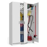 Vita 3 Door Cabinet in White Cabinet - Utility Room Storage