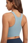 ODODOS Racerback Tank Bra for Women