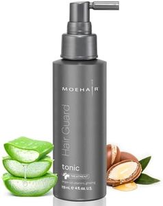 MOEHAIR Hair Guard Tonic | Improves Scalp and Hair Health| Stimulates Follicles | Volumizing Tonic | Infused with Argan Oil & Ginseng | Paraben & Sulfate Free (4 Fl. Oz)