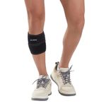 Gochamps Calf Support Neoprene | Soft, Superior Fit | Provides Comfort, Support & Controlled Compression | For Aching Calf Muscles, Pain In Shin | Knitted, Breathable Fabric (Universal)