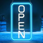 LightingWill LED Neon Open Sign, 16