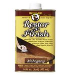 Howard Restor-A-Finish Mahogany RF5016 Restore The Original Finish Remove Heat and Stain Marks on Wooden Furniture 473ml