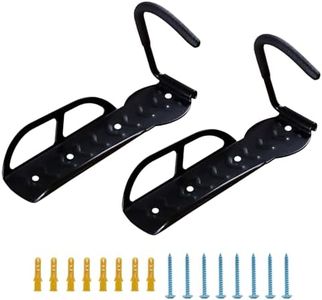 CCLIFE Soporte Bicicletas Pared 2 Piezas Colgador Bici pared MAX.35 kg Colgar Bicicletas