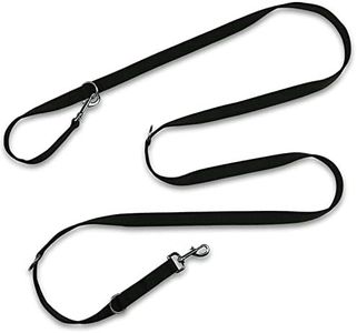 Hands Free Dog Leash, JKC Multi-Functional Dog Training Leads, 9.8ft Strong and Durable Nylon Double Leash for Medium & Large Dogs