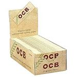 OCB Organic Hemp Rolling Paper - Single Wide Size - Full Box of 50 Packs