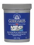 Goddards Silver Polisher - 170g/6 oz. Cleansing Foam with Sponge Applicator - Tarnish Remover