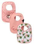 Mi Arcus Feeding, Drool Bibs for Baby Boys, Girls, Newborns, and Toddlers,0-3 Months,Polycotton,Gifting/Pack of 3