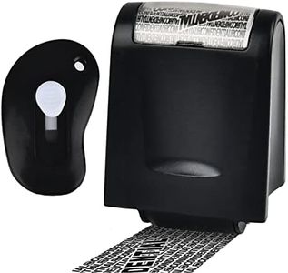 Tampons à rouleau de protection d'identité, tampon de protection contre le vol d'identité pour une sécurité sécurisée et confidentielle, antivol et sécurité de la vie privée