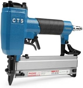 CTS P630C 23 Gauge Pin Nailer with 3000PCS Nails, Pneumatic Headless Pin Gun with Safety Trigger, Fits 1/2'' to 1-3/16'' (12 to 30mm) Pin Nails, Air Micro Pinner for Cabinets, Crafts and Woodworking
