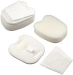 HQRP 2-Pack Foam & Felt Filter Kit Works with Shark Rocket ZS350 ZS351 ZS352 HV319 HV320 HV321 HV322 HV324 HV345 UV330 UV422 UV425CCO Stick Vacuums, Parts ## XPMFK320 & 1084FTV320 Replacement