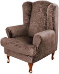 CZL Wingback Chair Slipcover 2 Piec