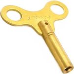 Brass Clock Winding Key Mainspring Winder Sz 5 3.5mm