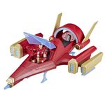 Avengers Epic Hero Series Iron Man Repulsor Blast Battle Jet, 4-Inch (10 cm) Vehicle & Action Figure Set, Marvel Super Hero Toys, Kids Ages 4 & Up