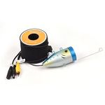 Fishing Camera,HUIOP Underwater Fishing Camera 12 IR LED Lights Waterproof Fishing Camera with 15M/30M/50M Cable for Fish Finder