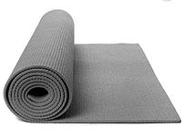 SF Sakumbhari Fab Yoga Mat for Gym Workout and Yoga Exercise with 6mm Thickness, Anti-Slip Yoga Mat for Men & Women Fitness (Grey)