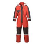 Portwest Winter Coverall, Size: L, Colour: Red, S585RERL