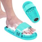 Silicone Shower Foot Scrubber Personal Foot Massage and Cleaning, Non-Slip Foot Scrubber for Men and Women