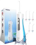 YOOY Water Flossers for Teeth Cordless Portable Oral Irrigator Dental with 5 Jet Tip IPX7 Waterproof Electric Flosser for Tooth Gum Tongue Rechargeable Water Pick Dental Jet flosser Use at Home Travel