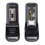 KeySafe™ Supra P500 Pro Police Preferred Outdoor Wall Mounted Push Button Key Safe – 2nd Generation Maximum Security – 5 Year Warranty