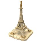 Hallisun 3D Wooden Puzzle for Adults, Franch Paris Eiffel Tower Wood Architecture Model, DIY Mechanical Building Kit Handicraft Hobbies Toy, Birthday Festival Gift for Women Men, Home Decor, 105 PCS