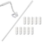 Toolly 11 Pack 1 Inch Magnetic Stirrer Stir Bars + 10 Inch Magnetic Retriever