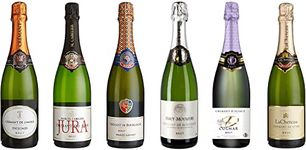 La Grande Vinothèque - Collection French Cremant - Mixed Selection of French White Sparkling Wines Case of 6 - France (6 x 0.75 L)