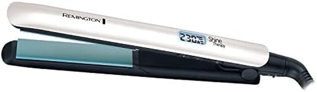 Remington Shine Therapy Advanced Ceramic Hair Straighteners with Morrocan Argan Oil for Improved Shine - S8500