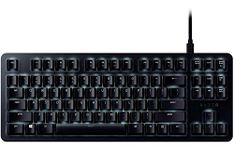 BlackWidow Lite Mechanical Tenkeyless Keyboard: Orange Key Switches - Tactile & Silent - White Individual Key Lighting - Compact Design - Detachable Cable - Classic Black