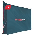 Wrappybag – Opaque Plastic Mattress Storage Bag – Heavy duty mattress protector – Waterproof and Tear-Resistant Storage Bag – for Moving, Storage & Transport