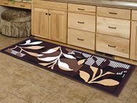 Carpet Galore Solid Modern Runner (Brown, Polypropylene, 1.6 X 5 Feet)