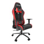 Anda Seat Jungle Pro Gaming Chair - Ergonomic Office Desk Chairs, Reclining Video Game Gamer Chair, Neck & Lumbar Back Support - Medium Red & Black PVC Leather Gaming Chair for Adults