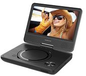 Proscan 10-Inch Portable DVD Player, 5 Hour Rechargeable Battery, Swivel Screen