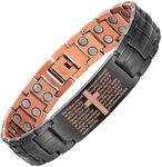 MagEnergy Copper Cross Bracelet for