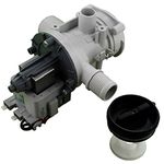 SPARES2GO Drain Pump & Filter Housing Assembly for Samsung Washing Machines (30W M47)