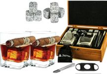 Whiskey Glasses Gift Set Cigar Glas