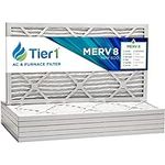 Tier1 14x20x1 Merv 8 Pleated Air/Furnace Filter - 6 Pack