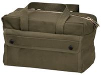 ROTHCO G.I. Type Mechanics Tool Bag With Brass Zipper, Olive Drab