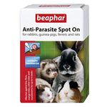 Beaphar Rabbit & Guinea Pig Anti-Parasite Spot On 4 Tubes