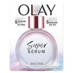 Olay Super Serum with Niacinamide, Vitamin C, Collagen Peptide, AHA, and Vitamin E, 50 mL