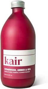 Kair Signature Fabric Conditioner - Cedarwood, Amber & Iris | Plant-Based Fabric Softener, 16.9 Fl Oz, Vegan, Cruelty-Free, Biodegradable, Anti-Static Softens & Protects Fibers