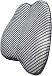 AmazonBasics Memory Foam Lumbar Support Pillow Non-Paneled Striped