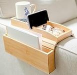 Bamboo Couch Cup Holder with Side S