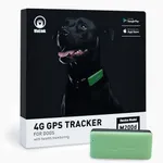 GPS Tracker for Dogs, Pet GPS Location Tracker with 3 Silicon Cases and 1 Collar, Real Time Location & Smart Activity Tracking Device, Waterproof, Tiny & Light