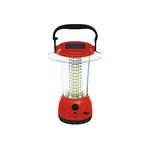 Nippo Venus Rechargeable Emergency Lantern | Dual Charging mode | Lithium-ion Battery | Solar Charging | 360° Light with 84 Units of Bright LED|Adjustable Brightness | Over 9 hrs Emergency Time