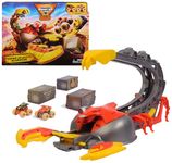 Monster Jam, El Toro Loco Venom Velocity Scorpion Playset, Mini Jams, 2 Exclusive Die-Cast El Toro Loco and Max-D Monster Truck 1:87 Scale, Kids’ Toys for Boys Aged 3, 4, 5, 6+