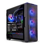 Skytech Eclipse Gaming PC Desktop – Intel Core i7 13700K 3.4 GHz, NVIDIA RTX 4080, 1TB NVME Gen4 SSD, 32GB DDR5 RAM RGB, 1000W Gold PCIE 5.0 PSU, 420mm AIO, 11AC Wi-Fi, Windows 11 Home 64-bit