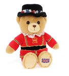 Keel Toys SL4147 19cm London Beefeater Bear, Multi-Colour